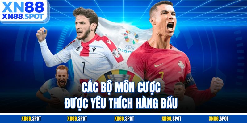 Các bộ môn cược được yêu thích hàng đầu